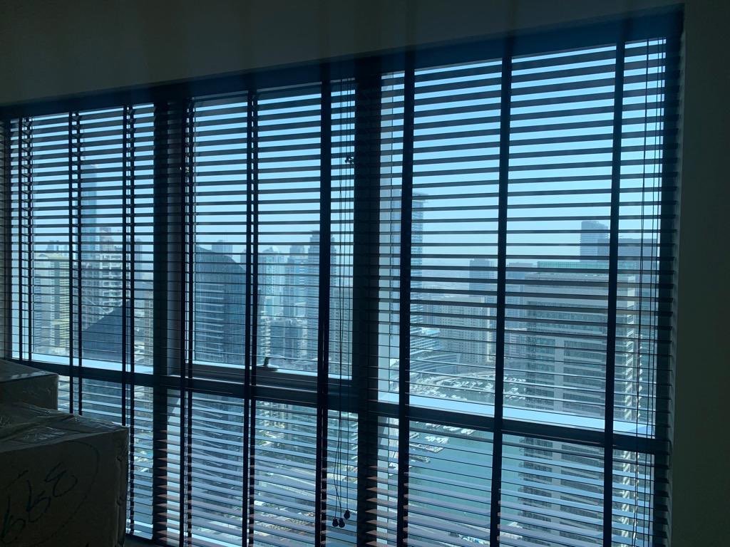 Affordable wooden blinds Dubai