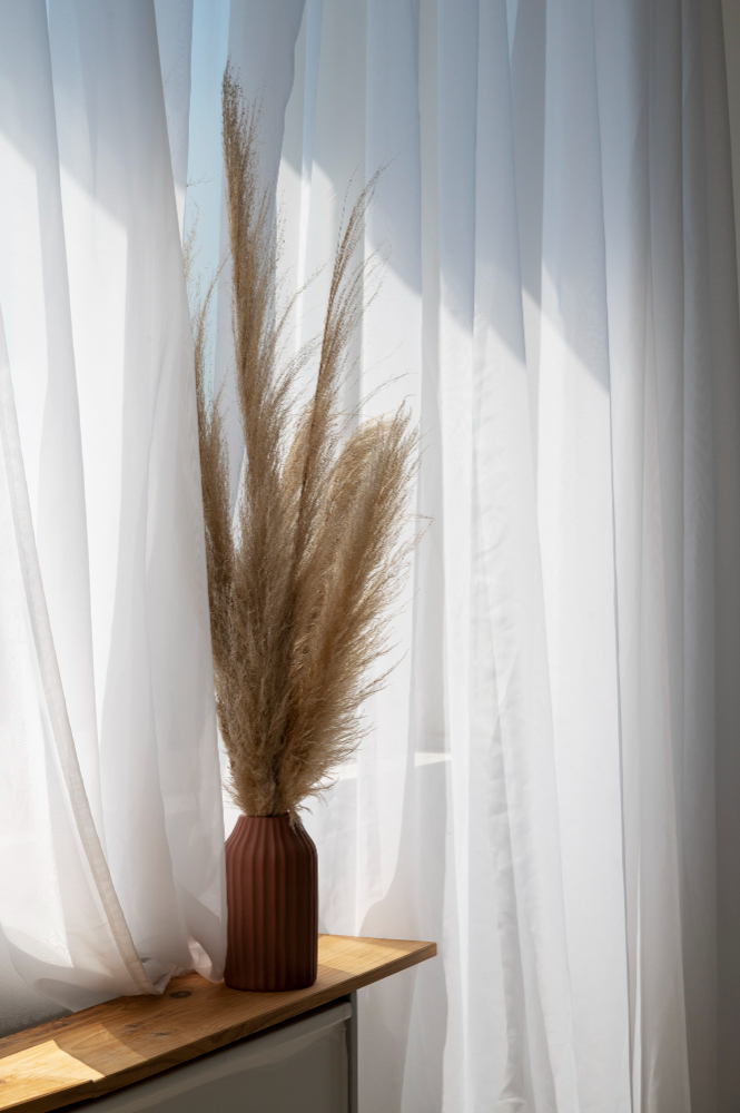 pinch pleat curtains in comfortable formate
