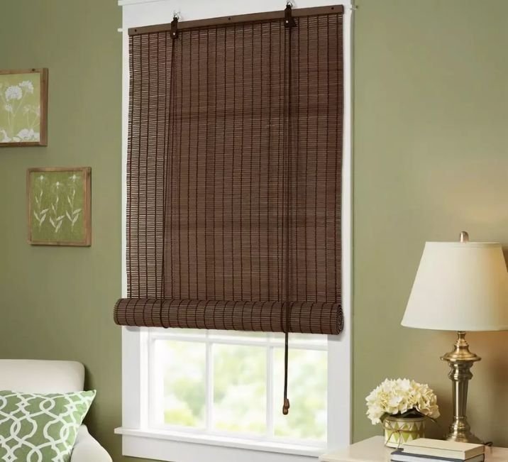 Bamboo blinds