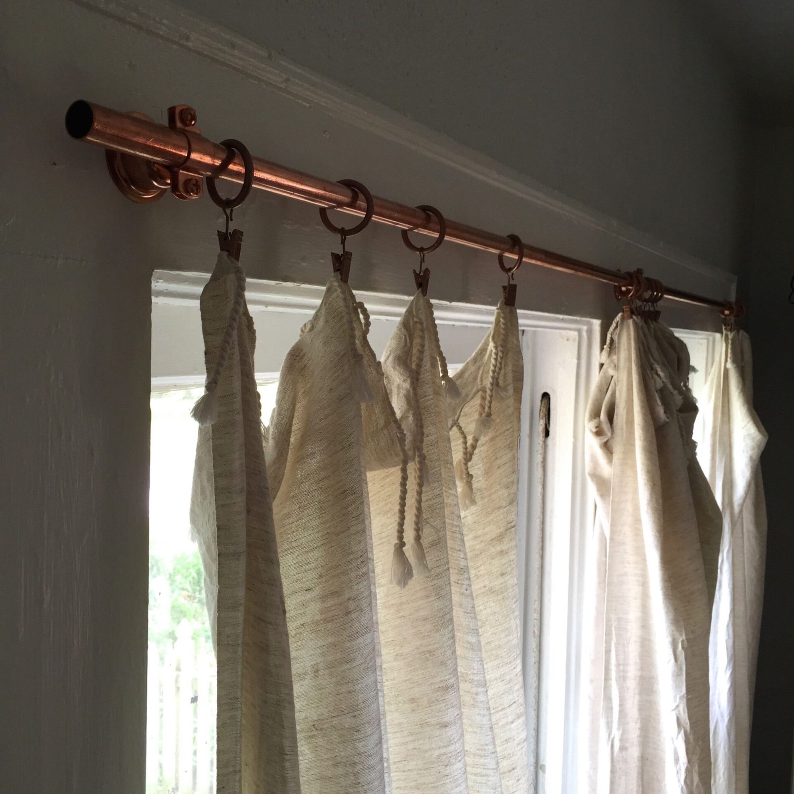 Pipes Of Copper Curtains