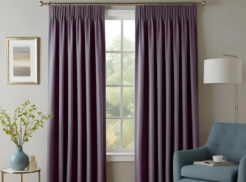 Modern Pinch Pleat curtains Dubai