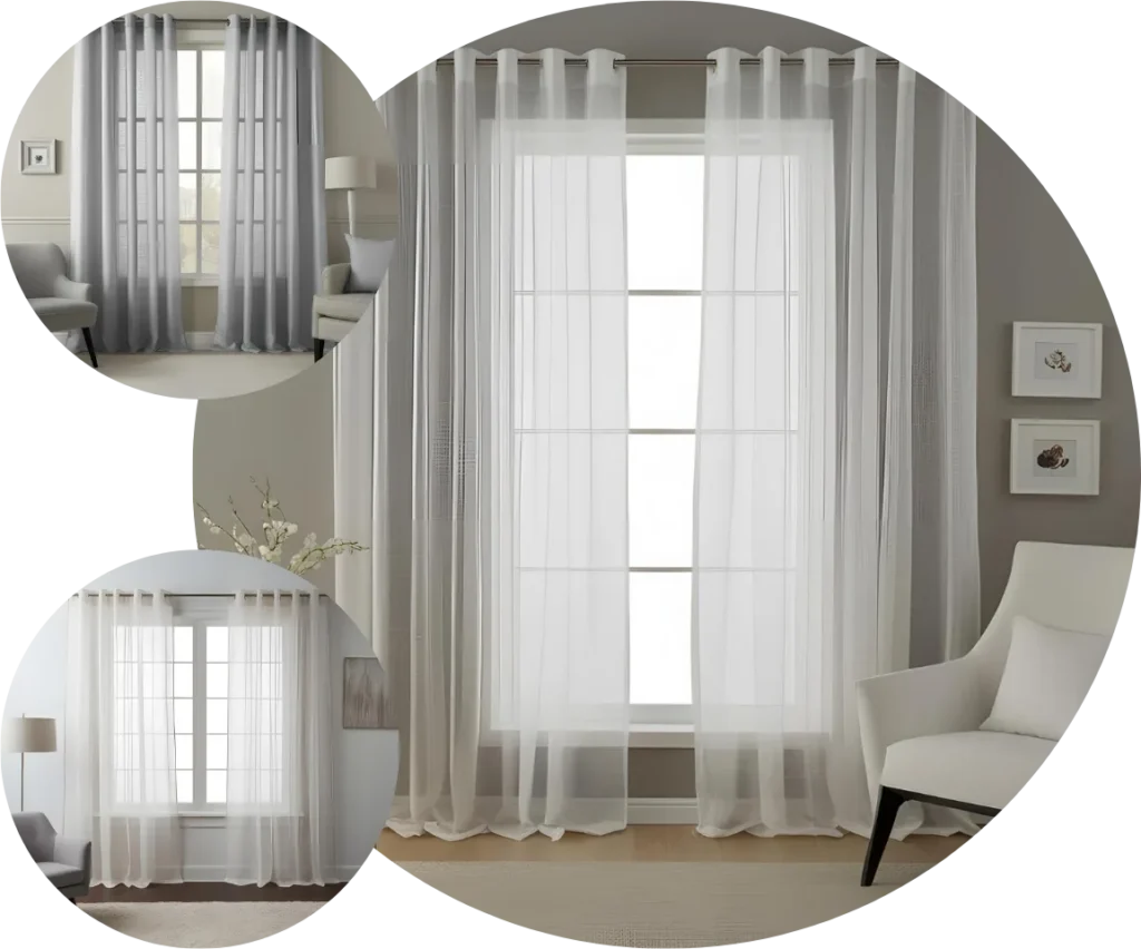 Sheer Curtains Dubai