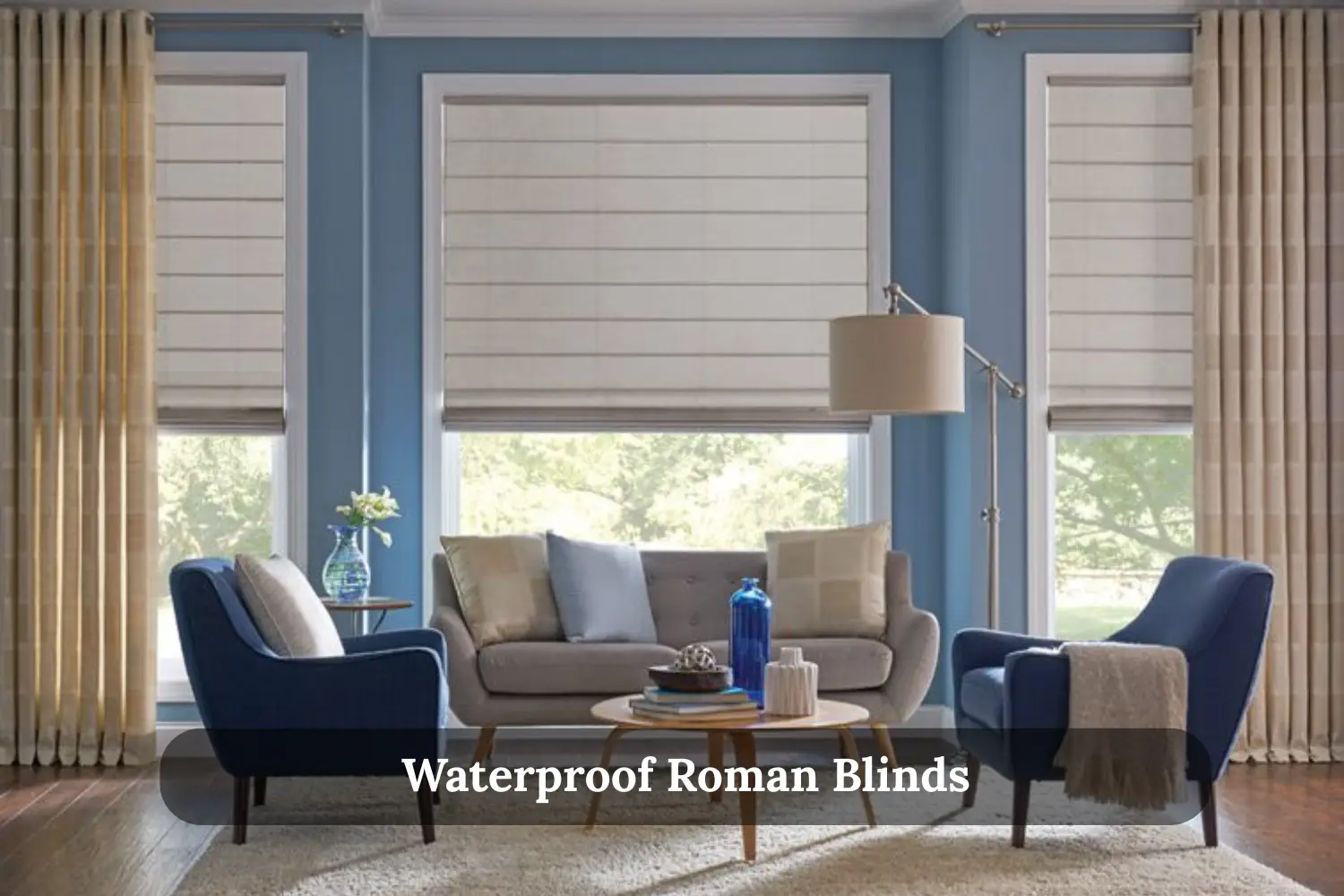 Waterproof Roman Blinds