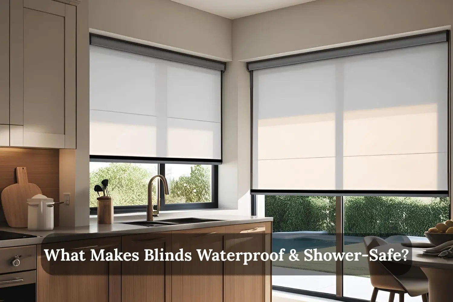 What Makes Blinds Waterproof & Shower-Safe?