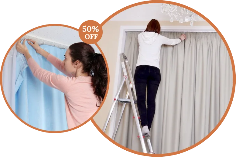 Curtains Installation Dubai