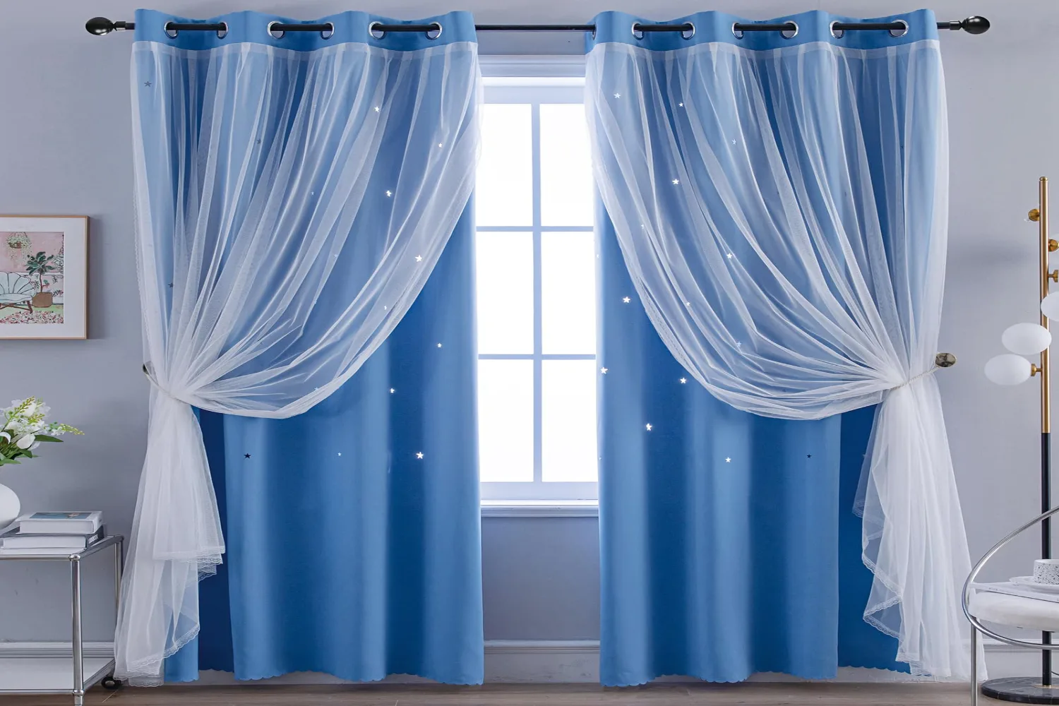Layer Sheer & Blackout Curtain