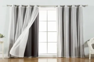 Sheer and Blackout Curtains Dubai