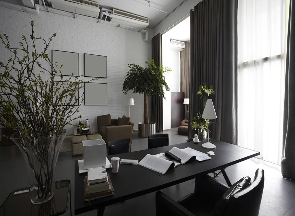 Custom Office Curtains Dubai