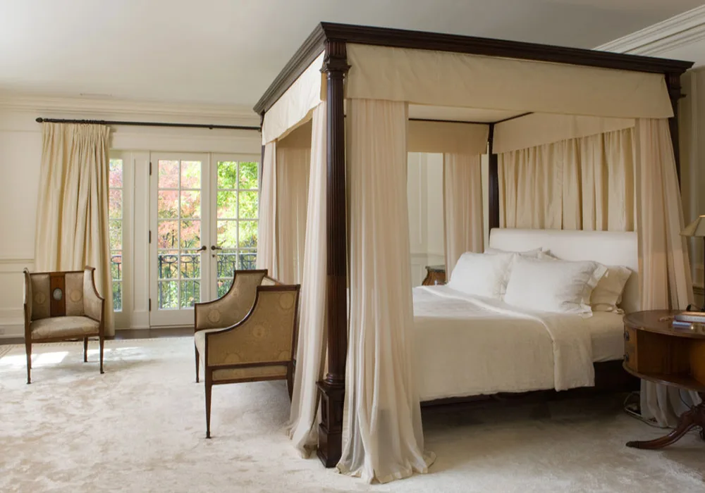 Online Canopy Bed Curtains Dubai