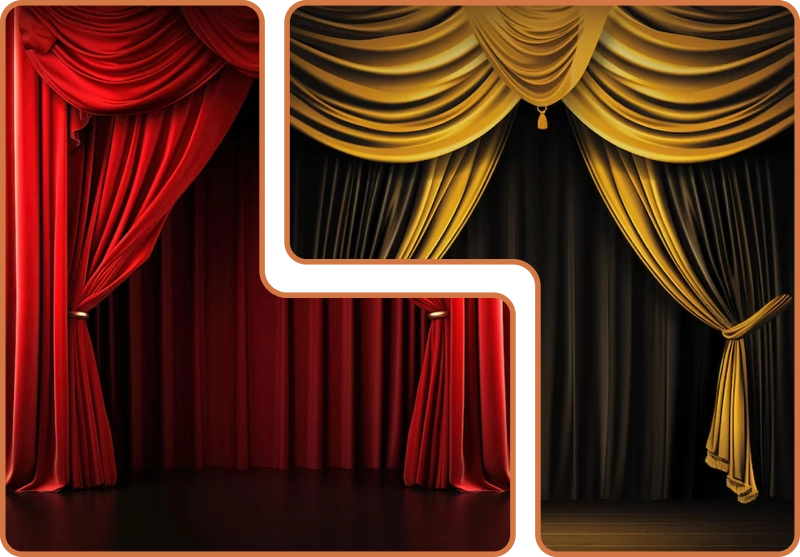 Best Stage Curtains Dubai