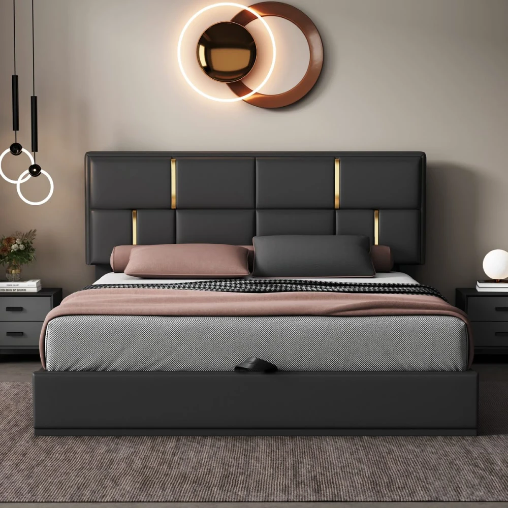 Custom Upholstered Bed Dubai