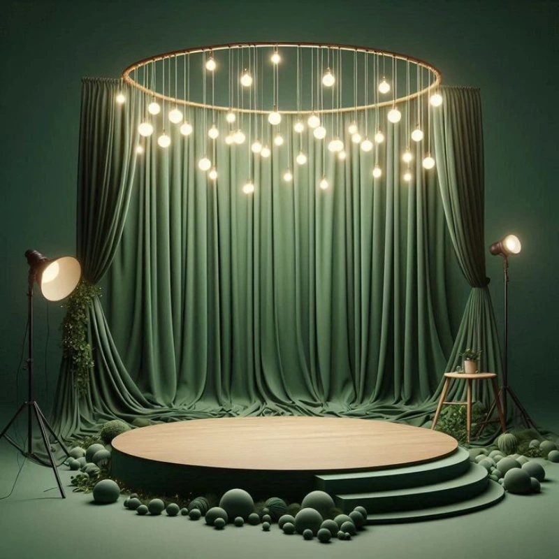Custom stage curtains Dubai