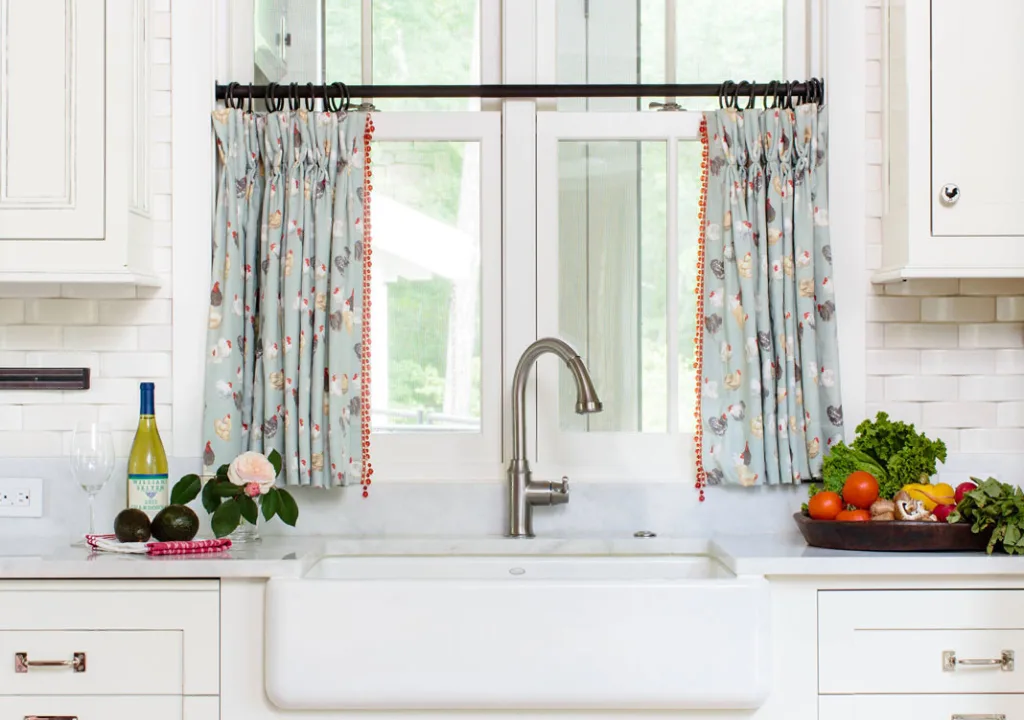 Modern Kitchen Curtains Dubai