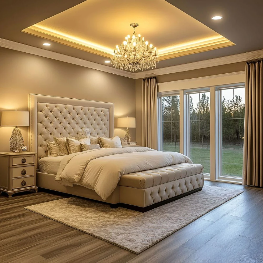 Shop Upholstered Bed Dubai