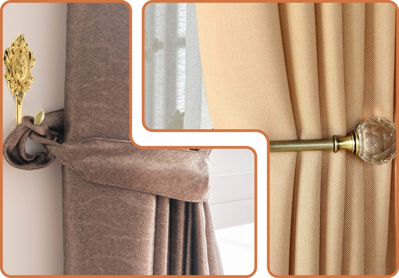 curtain holders in dubai