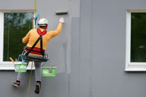 Commercial Area Needs a Fresh Coat of Paint