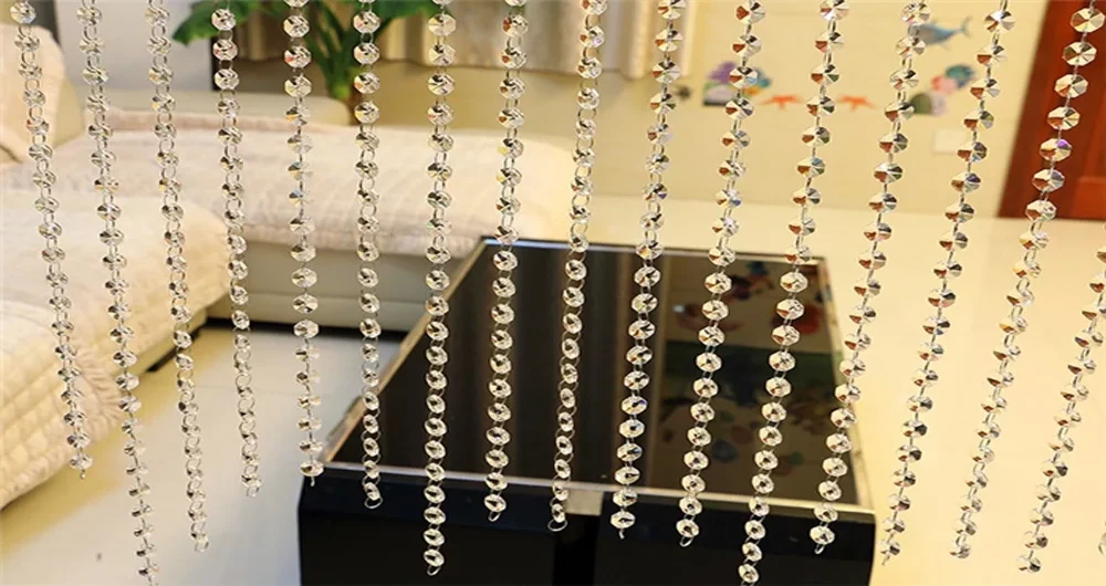 Fancy beaded curtains, Dubai