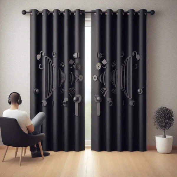 Office soundproof curtains Dubai