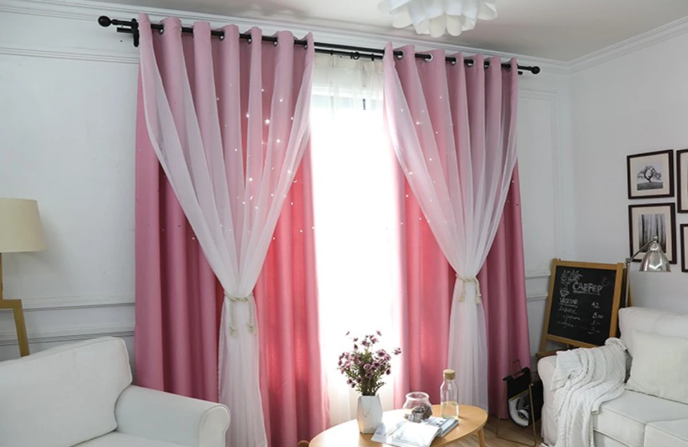Pink Curtains Dubai Online