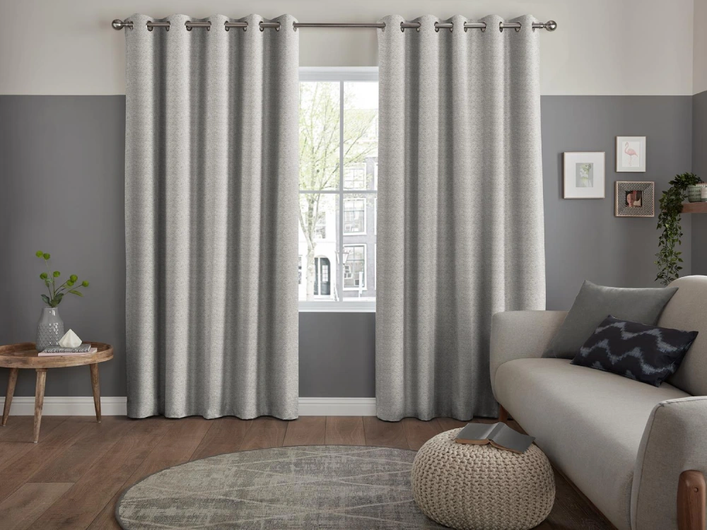 Stylish Grey Curtains Dubai