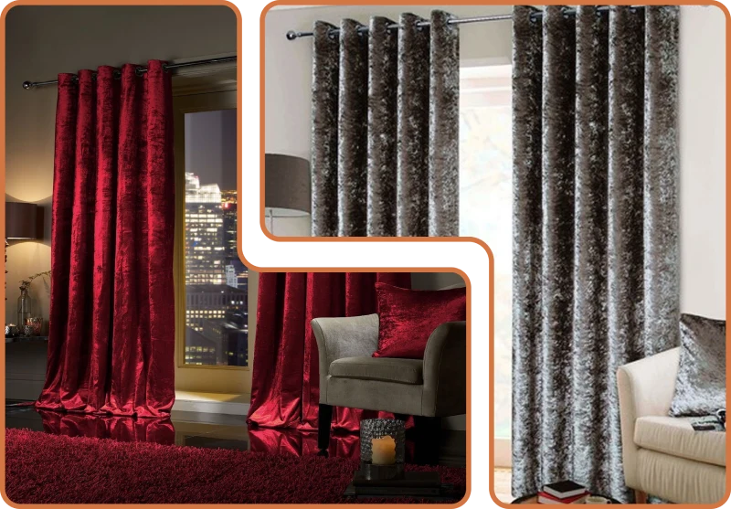 Velvet Curtains in Dubai
