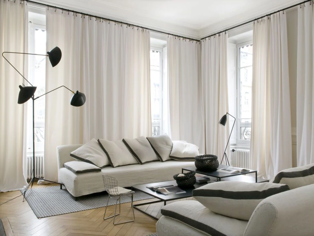 Shop White Curtains Dubai