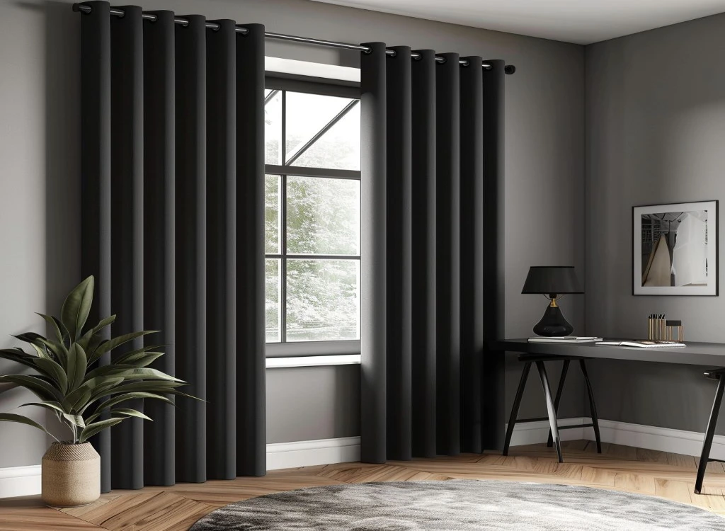 modern eyelet curtains Dubai