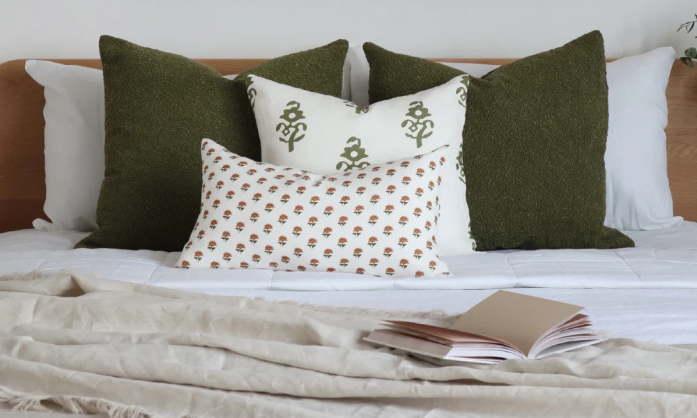 Custom bed Cushions in Dubai