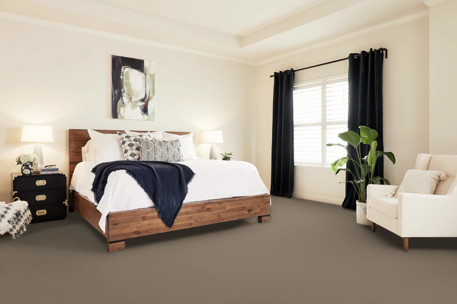 Layer Floors with Area Rugs for A Designer Look