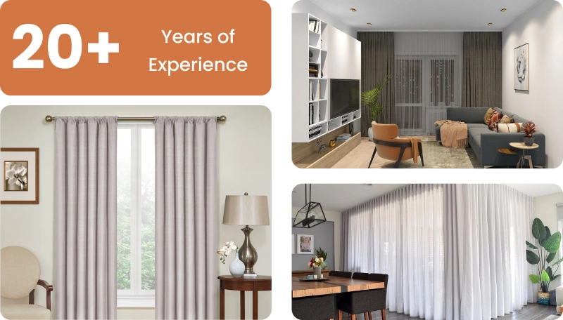 Luxury curtains Dubai