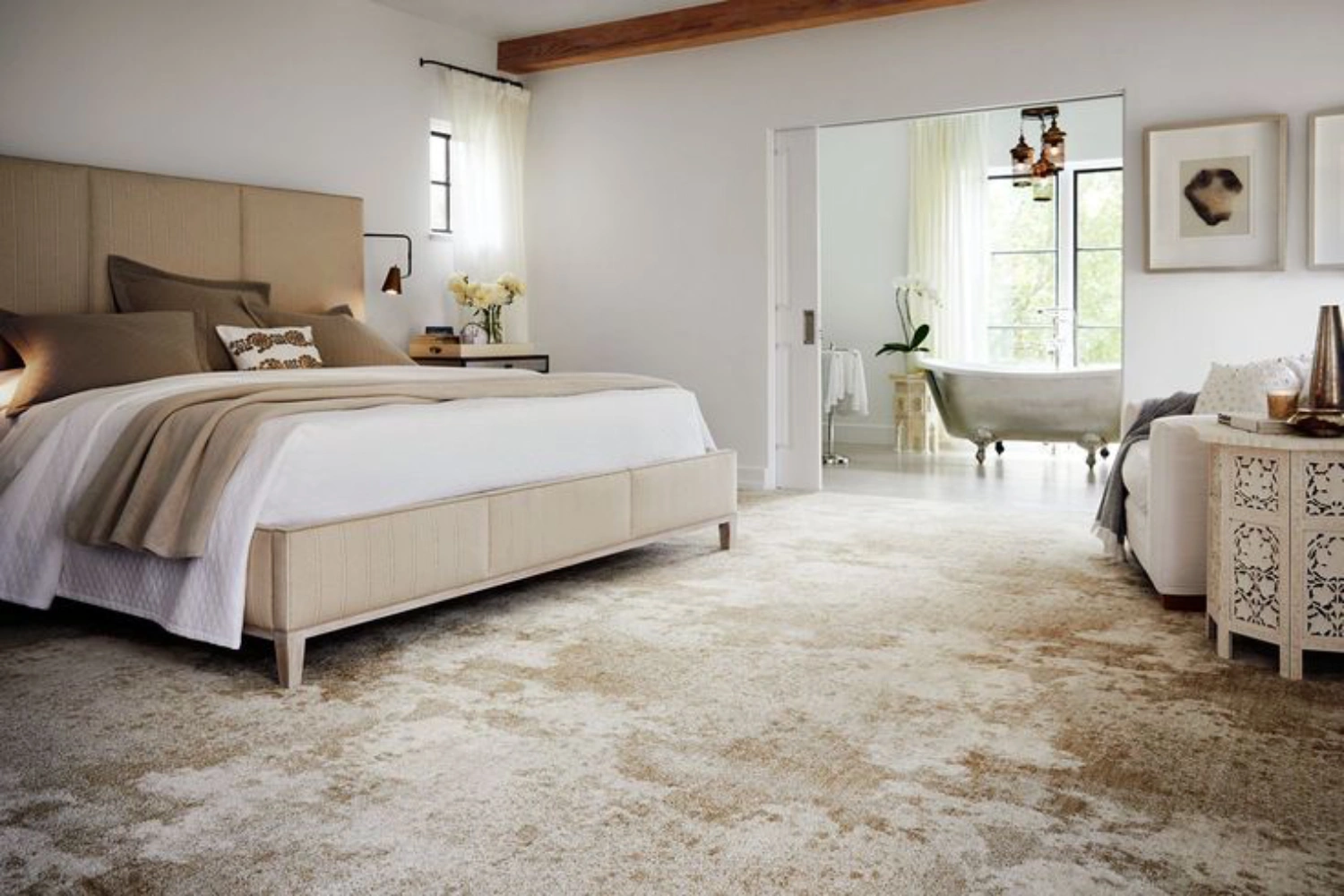 Stylish Bedroom Carpet designs in Dubai