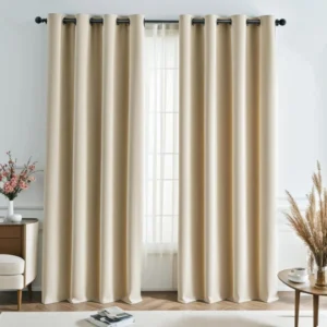 Herringbone Blackout Curtains
