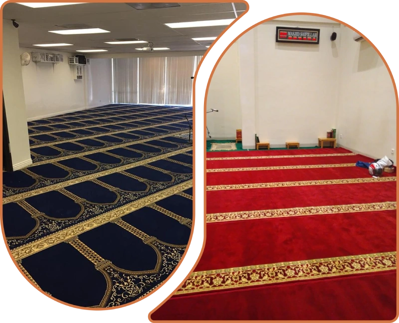 Mosque interior carpet Dubai