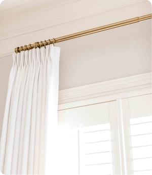Pinch pleat sheer curtains Dubai