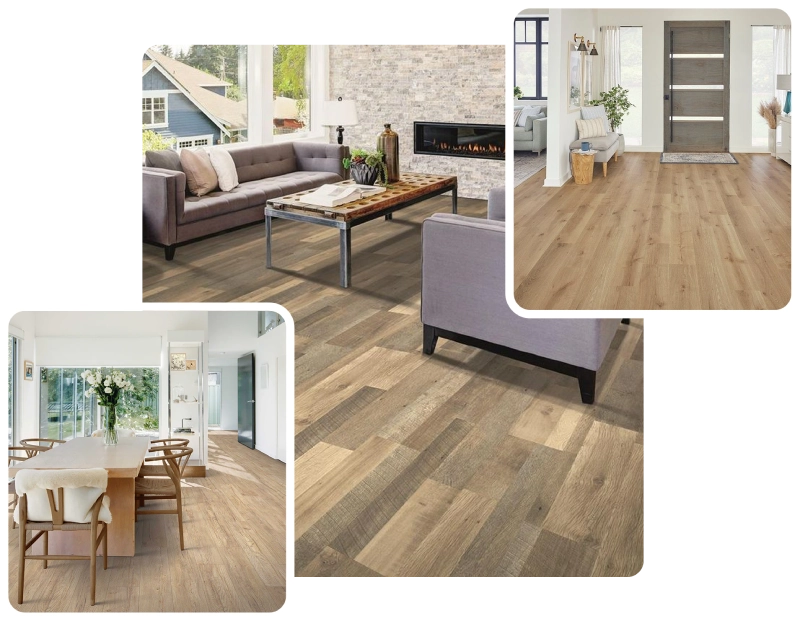 Wooden laminate flooring Dubai