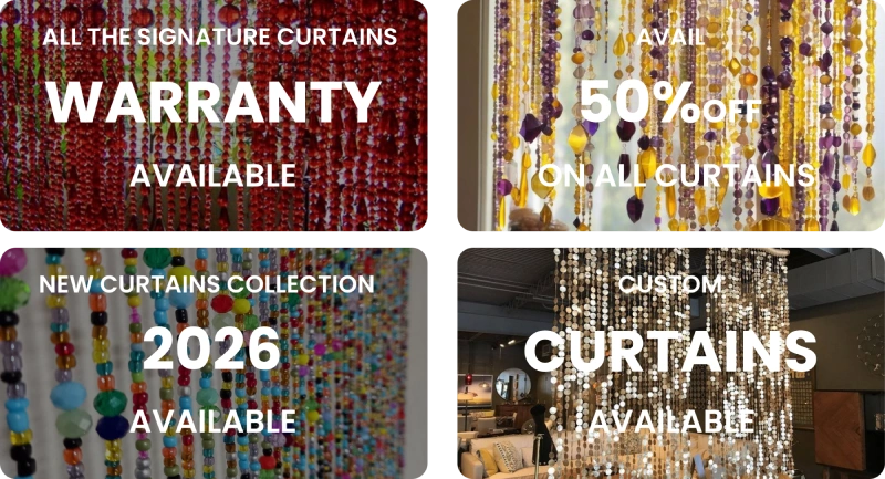 crystal beaded curtains Dubai