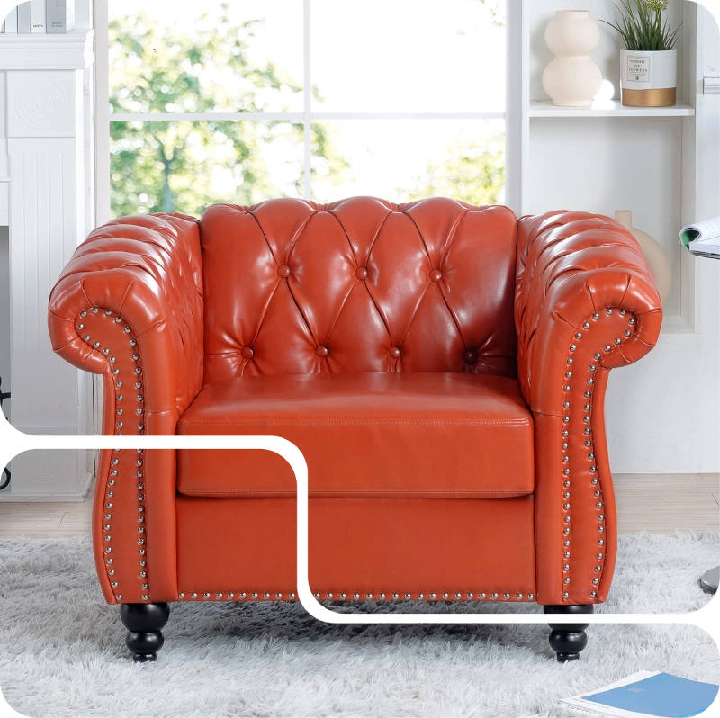 leather sofa single seater dubai