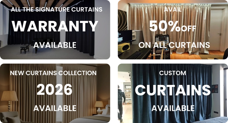 room divider curtain soundproof