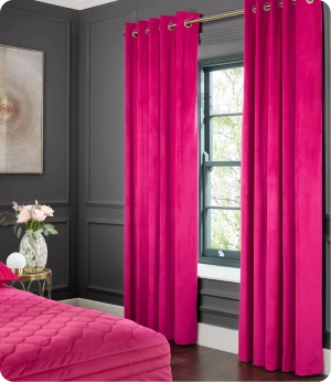 Affordable pink curtains Dubai