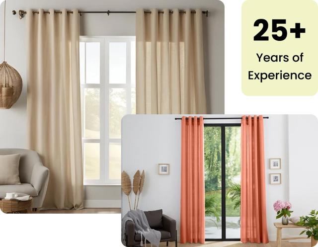 Buy linen curtains online Dubai