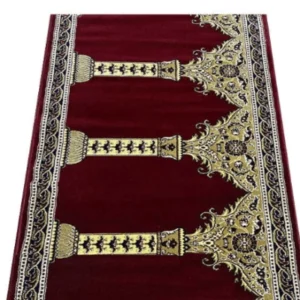 Hira Red Mosque-Carpet