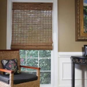 Loreto Walnut Roman Blind