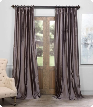 Made to measure silk curtains Dubai