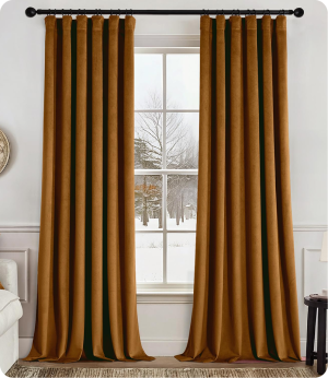 Made to measure velvet curtains Dubai