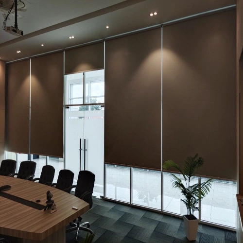 Motorized blackout blinds Dubai