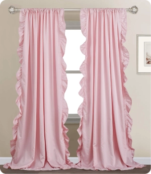 Pink curtain sets Dubai