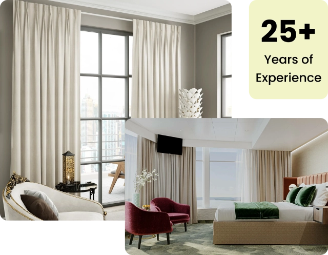 Sedar custom curtains UAE