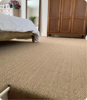 Sisal carpet installation Dubai
