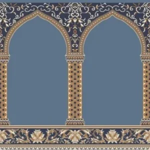 The Sky-Blue Hira Masjid-Carpet