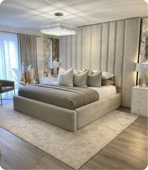 Custom wooden beds Dubai